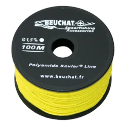 Bobine Fil BEUCHAT KEVLAR 1.5mm Jaune -AQUALUNG || BEUCHAT Soldes Boutique bobine 100 m fil nylon kevlar 1 5 mm jaune r sistance 150 kg 1