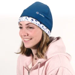 Bonnet ANFIBI Blanc Bleu -AQUALUNG || BEUCHAT Soldes Boutique bonnet blanc bleu