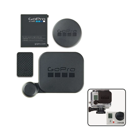 Protecteur D'objectif + Porte Pour Caméra Hero 3, 3+ Et 4 1 Protecteur D'objectif + Porte Pour Caméra Hero 3, 3+ Et 4