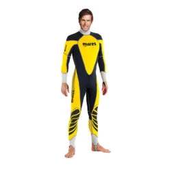 Combinaison PHOTOSUIT MARES -AQUALUNG || BEUCHAT Soldes Boutique combinaison photosuit jaune 2