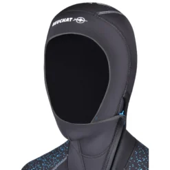 Combinaison FOCEA COMFORT 6 BEUCHAT 7mm A Cagoule Dame -AQUALUNG || BEUCHAT Soldes Boutique comfort 6 cagoule f detail