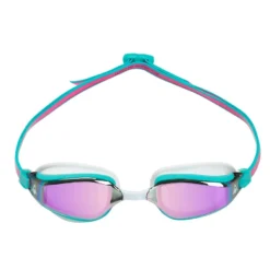 Lunettes FASTLANE AQUASPHERE Blanche Verte Rose