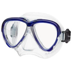 Masque INTEGA TUSA 12 Masque INTEGA TUSA -AQUALUNG || BEUCHAT Soldes Boutique intega trans bleu 2
