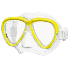 Masque INTEGA TUSA 11 Masque INTEGA TUSA -AQUALUNG || BEUCHAT Soldes Boutique intega trans jaune 2