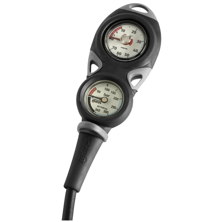 Console MISSION 2 MARES Manomètre Et Profondimètre 1 Console MISSION 2 MARES Manomètre Et Profondimètre