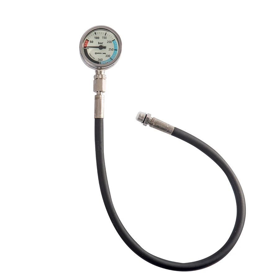 Manomètre SPG52 MARES XR Flexible 56cm 1 Manomètre SPG52 MARES XR Flexible 56cm