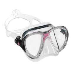 Masque BIG EYES EVOLUTION CRESSI -AQUALUNG || BEUCHAT Soldes Boutique masque big eyes evo rose 1