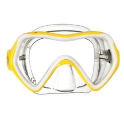 Masque COMET MARES Enfant -AQUALUNG || BEUCHAT Soldes Boutique masque comet jaune 2