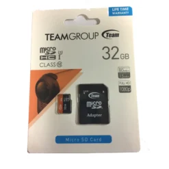 Carte MICRO SD SDHC HC-1 Class 10 32GB + Adaptateur