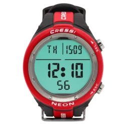 Ordinateur NEON CRESSI -AQUALUNG || BEUCHAT Soldes Boutique neon rouge 2