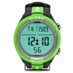 Ordinateur NEON CRESSI -AQUALUNG || BEUCHAT Soldes Boutique neon vert 1