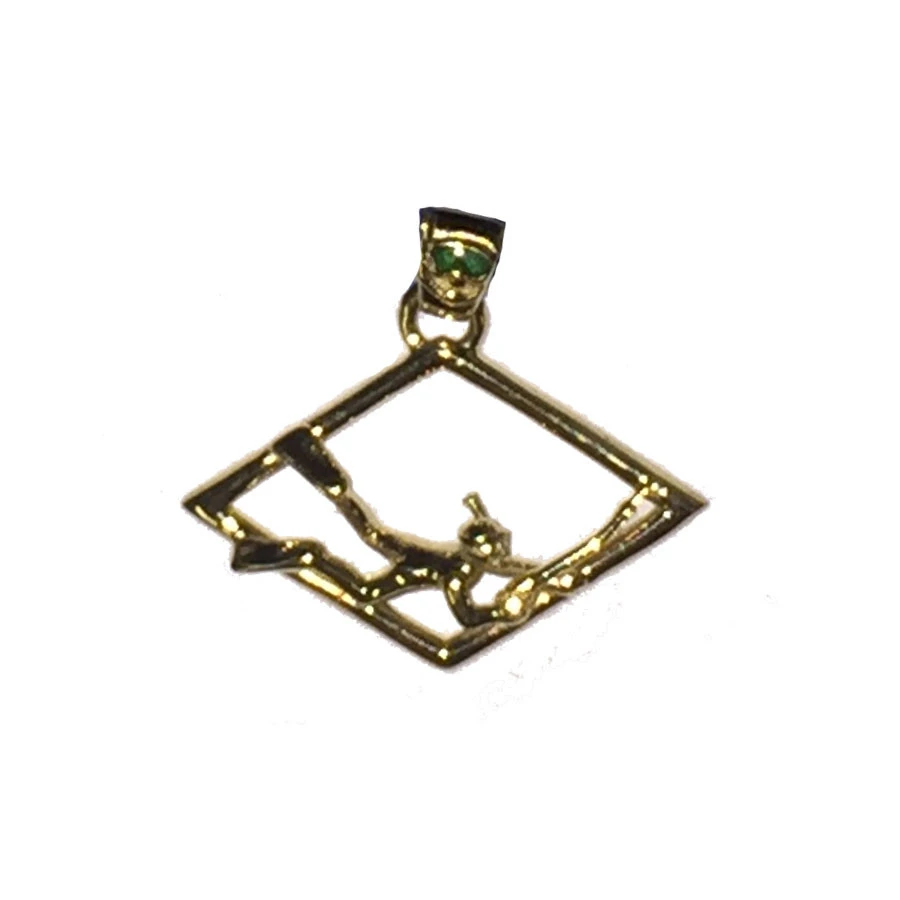 Pendentif Chasseur TURTLE PROD En Vermeil 1 Pendentif Chasseur TURTLE PROD En Vermeil
