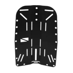 Plaque Dorsale En Alu ESM Noir
