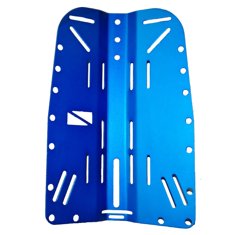 Plaque Dorsale En Alu ESM Bleu 1 Plaque Dorsale En Alu ESM Bleu