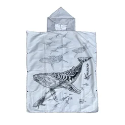 Poncho KANUMERA 7 Poncho KANUMERA -AQUALUNG || BEUCHAT Soldes Boutique poncho gris clair 1 1 1