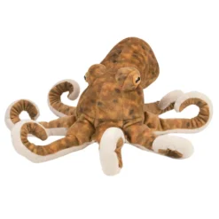 Peluche Poulpe Brun 30cm