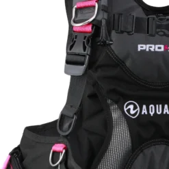 Stab PRO HD AQUALUNG Dame -AQUALUNG || BEUCHAT Soldes Boutique pro hd noire rose detail 1