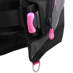 Stab PRO HD AQUALUNG Dame -AQUALUNG || BEUCHAT Soldes Boutique pro hd noire rose detail