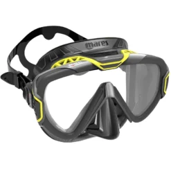 Masque PURE WIRE MARES -AQUALUNG || BEUCHAT Soldes Boutique pure wire noir jaune 2