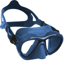 Masque QUANTUM CRESSI -AQUALUNG || BEUCHAT Soldes Boutique quantum bleu metal 2