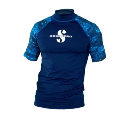 Lycra RASH GUARD AEGEAN SCUBAPRO UPF 50 Manches Courtes Homme