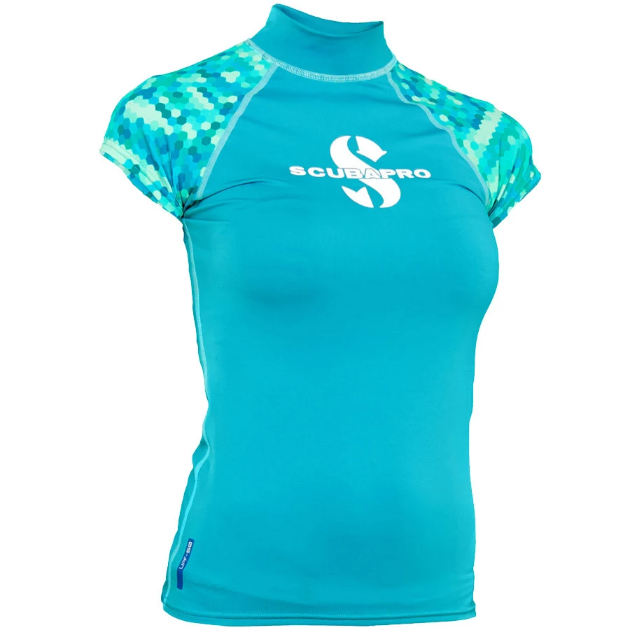 Lycra RASH GUARD CARIBBEAN SCUBAPRO UPF 50 Manches Courtes Dame 1 Lycra RASH GUARD CARIBBEAN SCUBAPRO UPF 50 Manches Courtes Dame