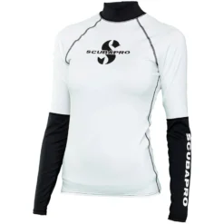 Lycra RASH GUARD SHELL SCUBAPRO UPF 50 Manches Longues Dame
