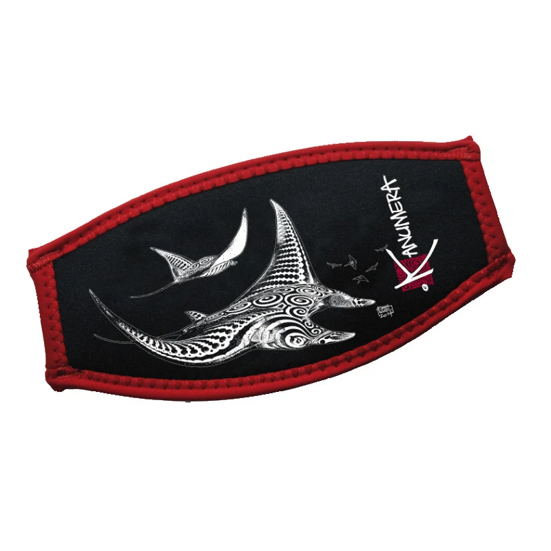 Protège Sangle De Masque KANUMERA Raie Manta 1 Protège Sangle De Masque KANUMERA Raie Manta
