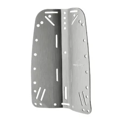 Plaque Dorsale Alu Ou Inox X-TEK SCUBAPRO