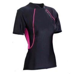 Top SHORT SLEEVES VEST CHILLPROOF SHARKSKIN Dame Manches Courtes Rose