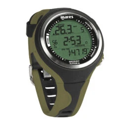 Ordinateur SMART APNEA MARES -AQUALUNG || BEUCHAT Soldes Boutique smart apnea noir vert