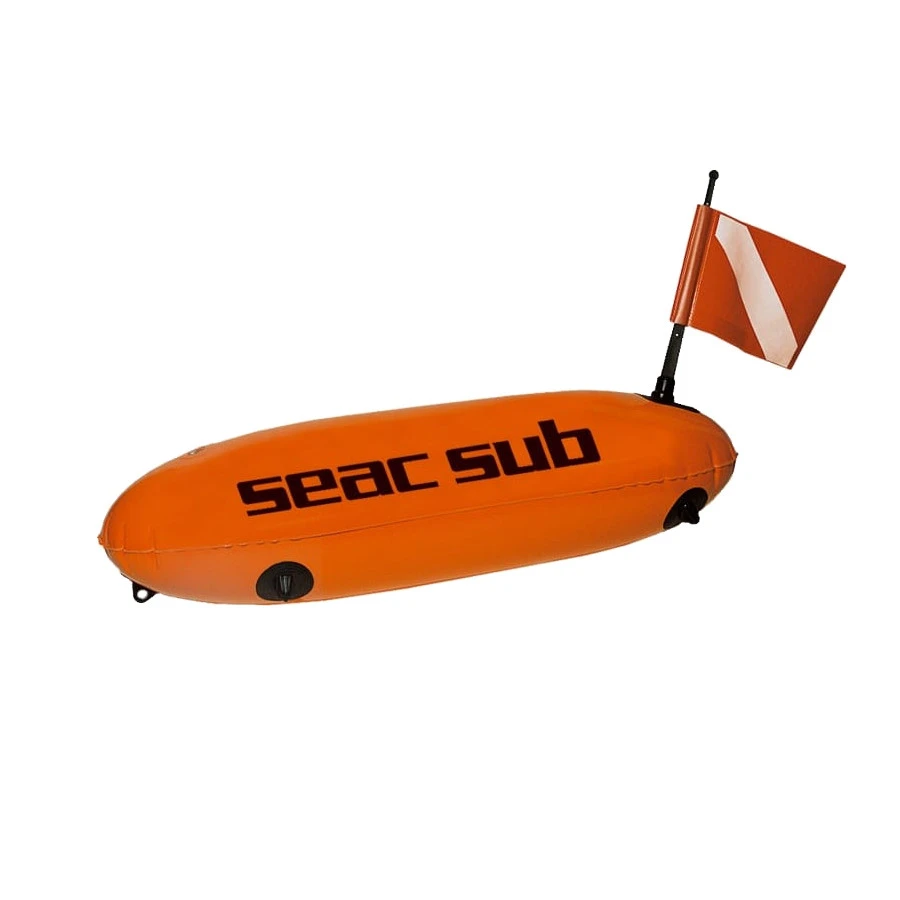 Bouée TORPILLE FLUORESANTE SEAC 1 Bouée TORPILLE FLUORESANTE SEAC