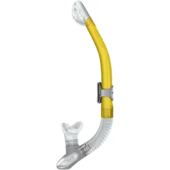 Tuba ERGO DRY MARES -AQUALUNG || BEUCHAT Soldes Boutique tuba ergo dry jaune 1