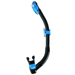 Tuba REBEL DRY MARES -AQUALUNG || BEUCHAT Soldes Boutique tuba rebel dry noir bleu 2