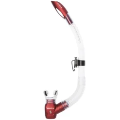 Tuba SPECTRA SCUBAPRO -AQUALUNG || BEUCHAT Soldes Boutique tuba spectra transparent rouge 1