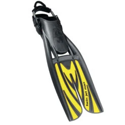 Palmes TWIN JET MAX + Ressort SCUBAPRO -AQUALUNG || BEUCHAT Soldes Boutique twin jet jaune 4