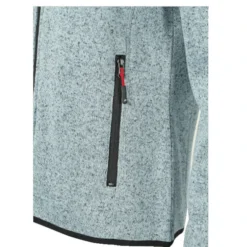 Veste POLAIRE TRICOTE KANUMERA Dame Gris Tempète -AQUALUNG || BEUCHAT Soldes Boutique veste polaire gris t f 4