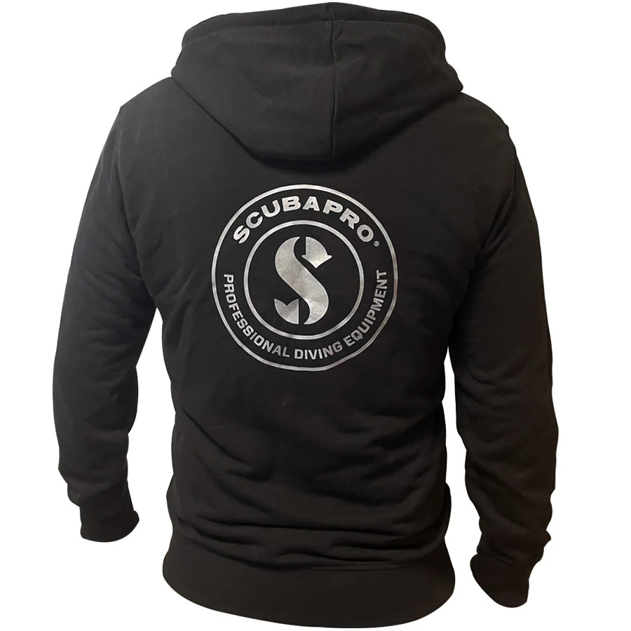 Veste SCUBAPRO à Capuche Noire 2 Veste SCUBAPRO à Capuche Noire – Image 2