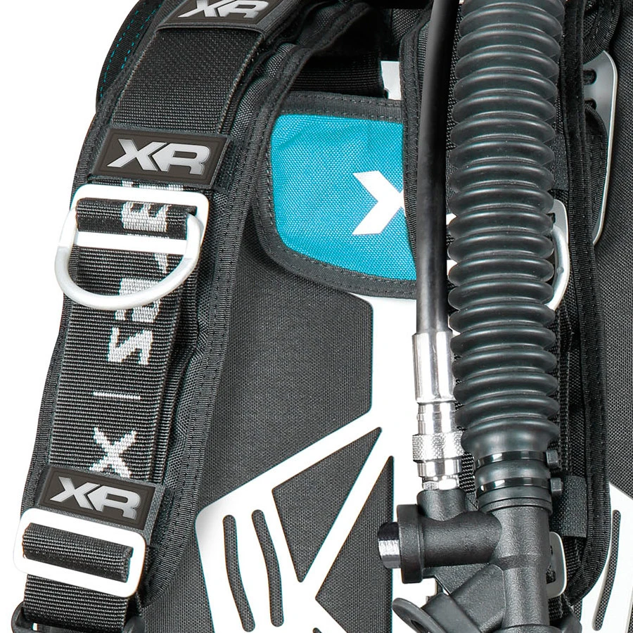 Mares Harnais XR-REC TRIM SINGLE BACKMOUNT SET Aqua 2 Mares Harnais XR-REC TRIM SINGLE BACKMOUNT SET Aqua – Image 2